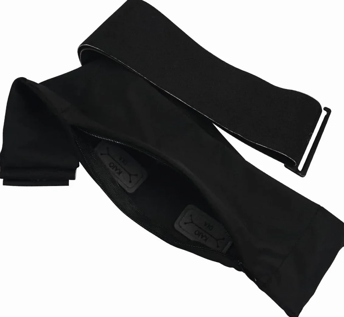 Pas do pompy insulinowej Dia-Belly Belt z kieszenią na zamek i otworami na rurki M/L 70-120 cm