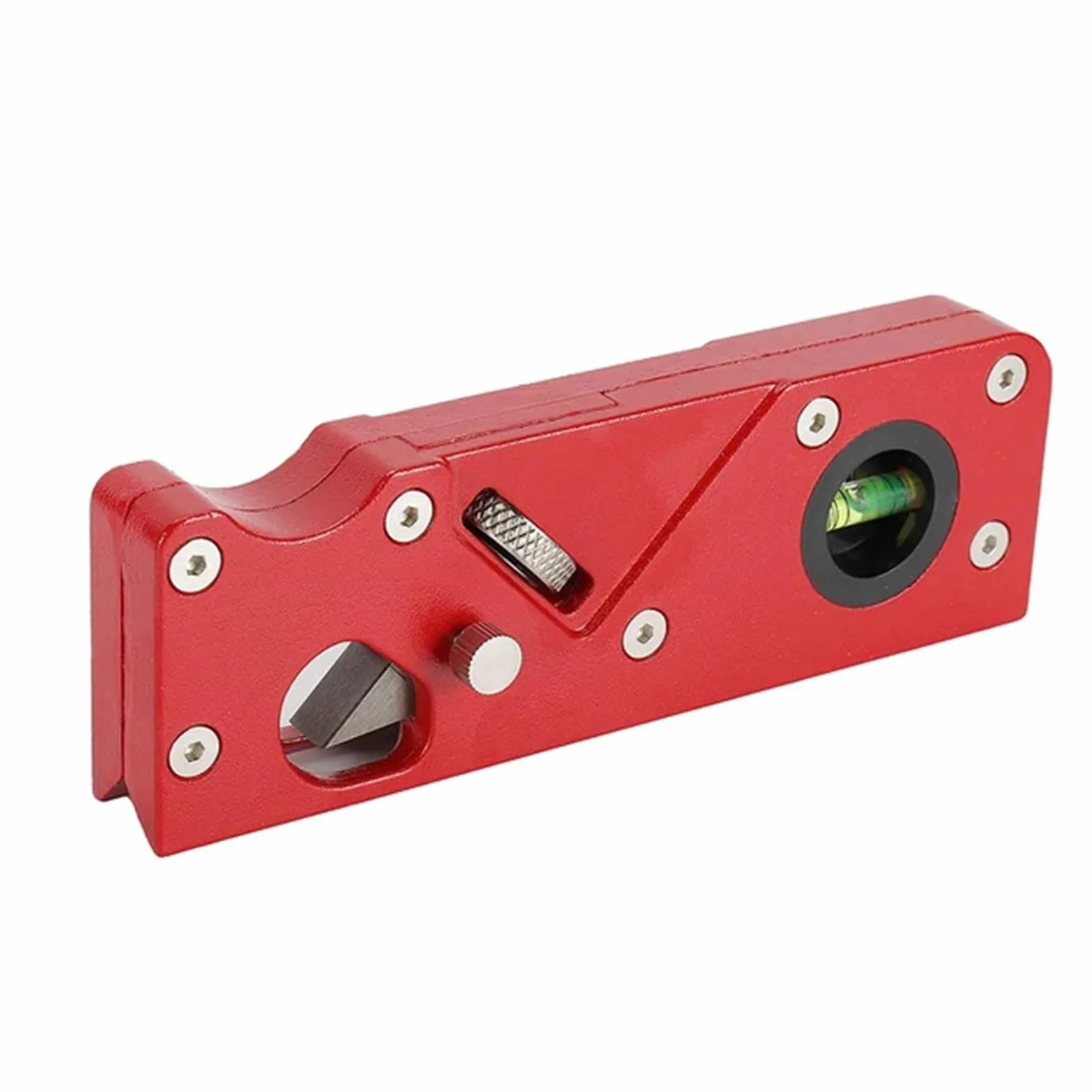 Strugarka, Strugarka ręczna Szybkie przycinanie krawędzi i fazowanie do fazowania pod kątem 45 stopni Ręczna strugarka obróbki drewna(Planer with 3 blades)