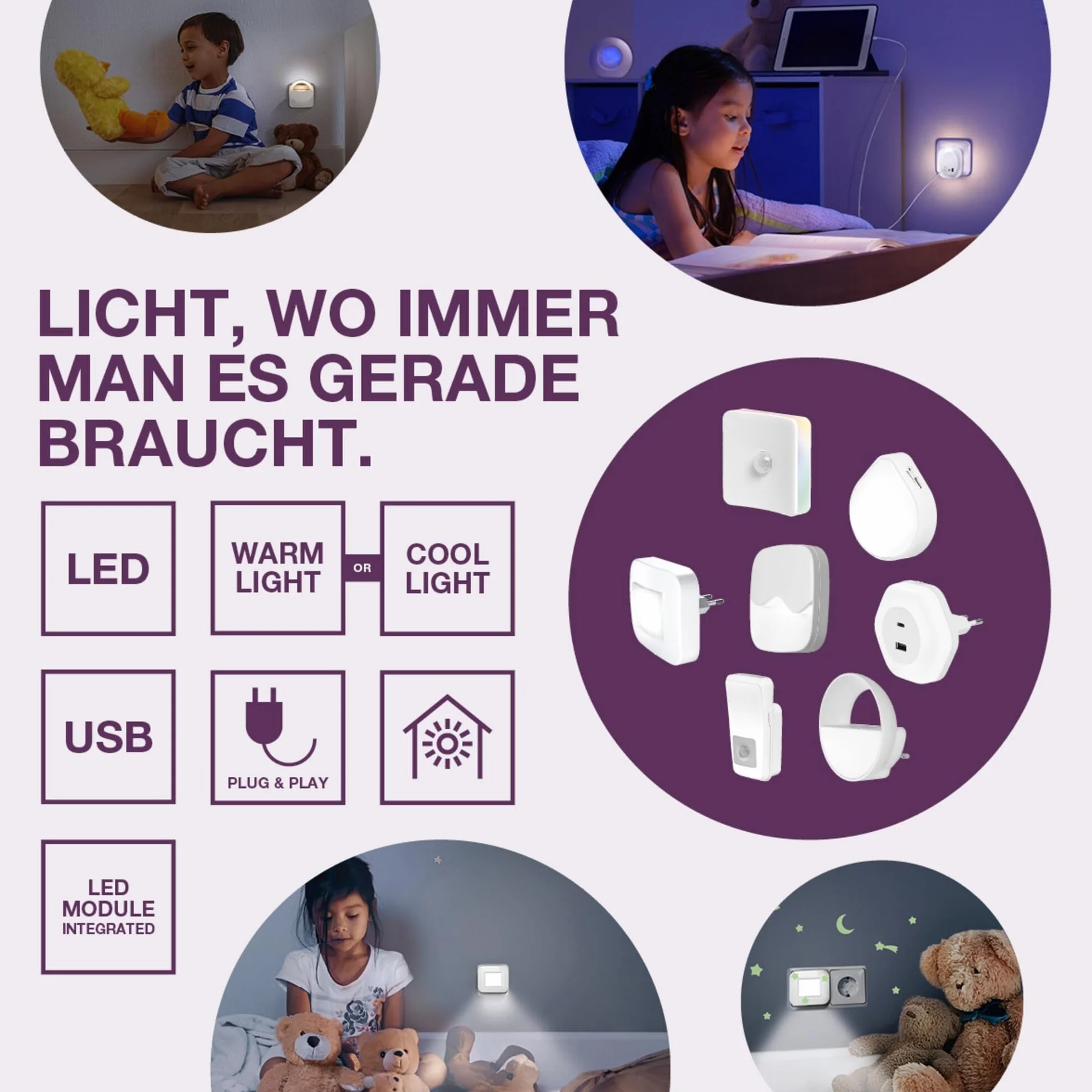 OSRAM Lampka nocna Torch LED z czujnikiem ruchu, biała, funkcja latarki 2 w 1, czujnik światła, zasilana bateryjnie, wodoszczelność IP54