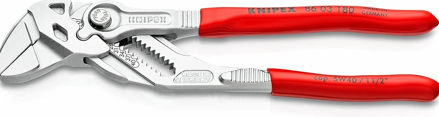 KNIPEX Szczypce-klucz chromowany 180 mm 86 03 180 SB