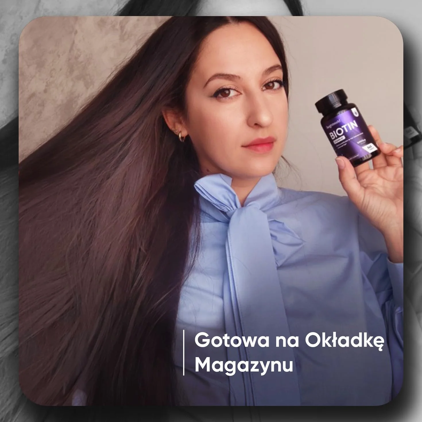 Biotyna 12 000 mcg – 365 tabletek suplementu witaminy B7 dla kobiet i mężczyzn, Biotyna przyczynia się do utrzymania prawidłowego stanu włosów (EFSA) – na 1 rok, wegańska