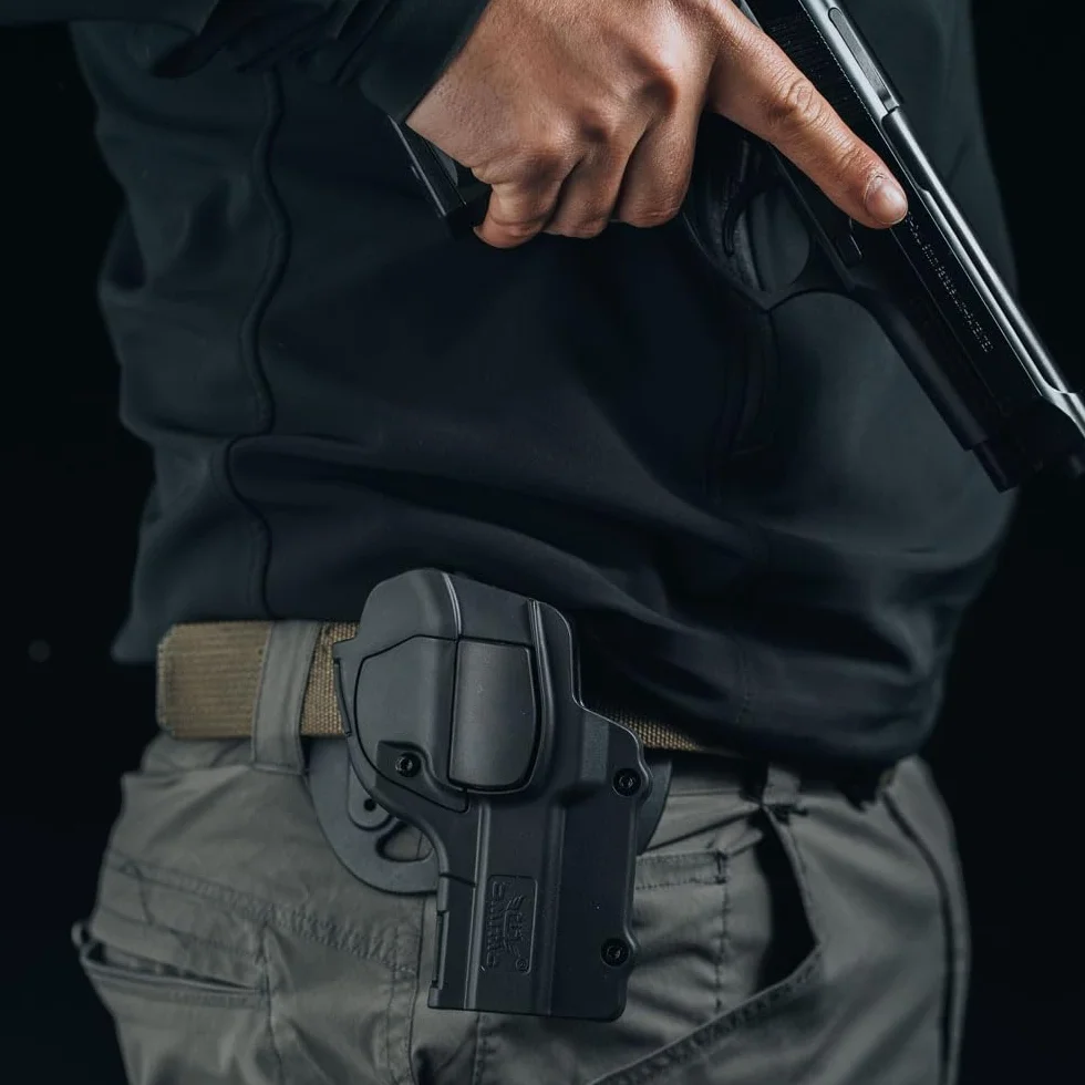 Beretta 92fs 98fs kabury na broń, praworęczne, czarne, taktyczna kabura zewnętrzna