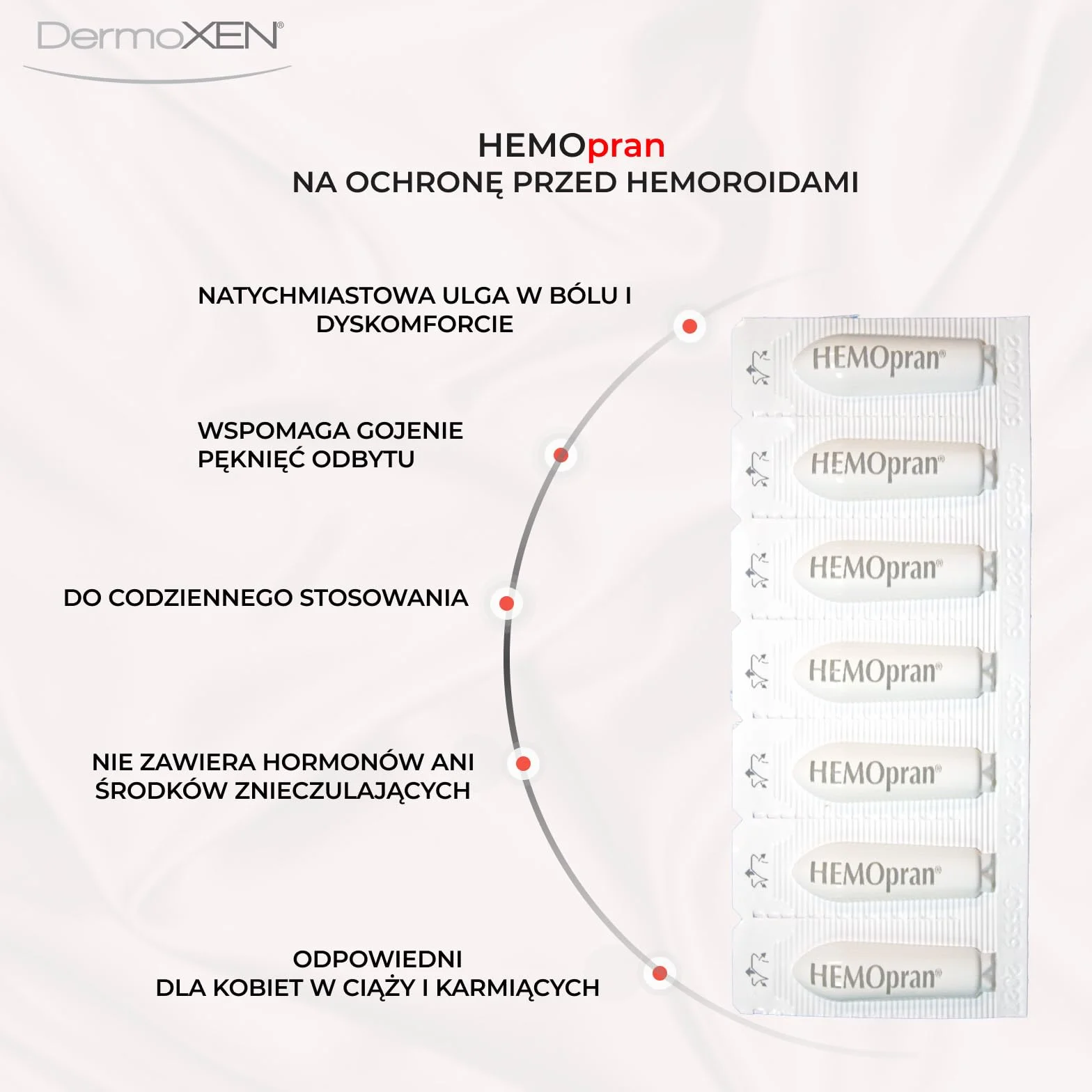 Czopki na Hemoroidy | Na Swędzenie, Pieczenie, Ból i Krwawienie | Na Hemoroidy i Żylaki | Wsparcie przy Szczelinach | Formuła Nawilżająca i Kojąca | 7 Szt.