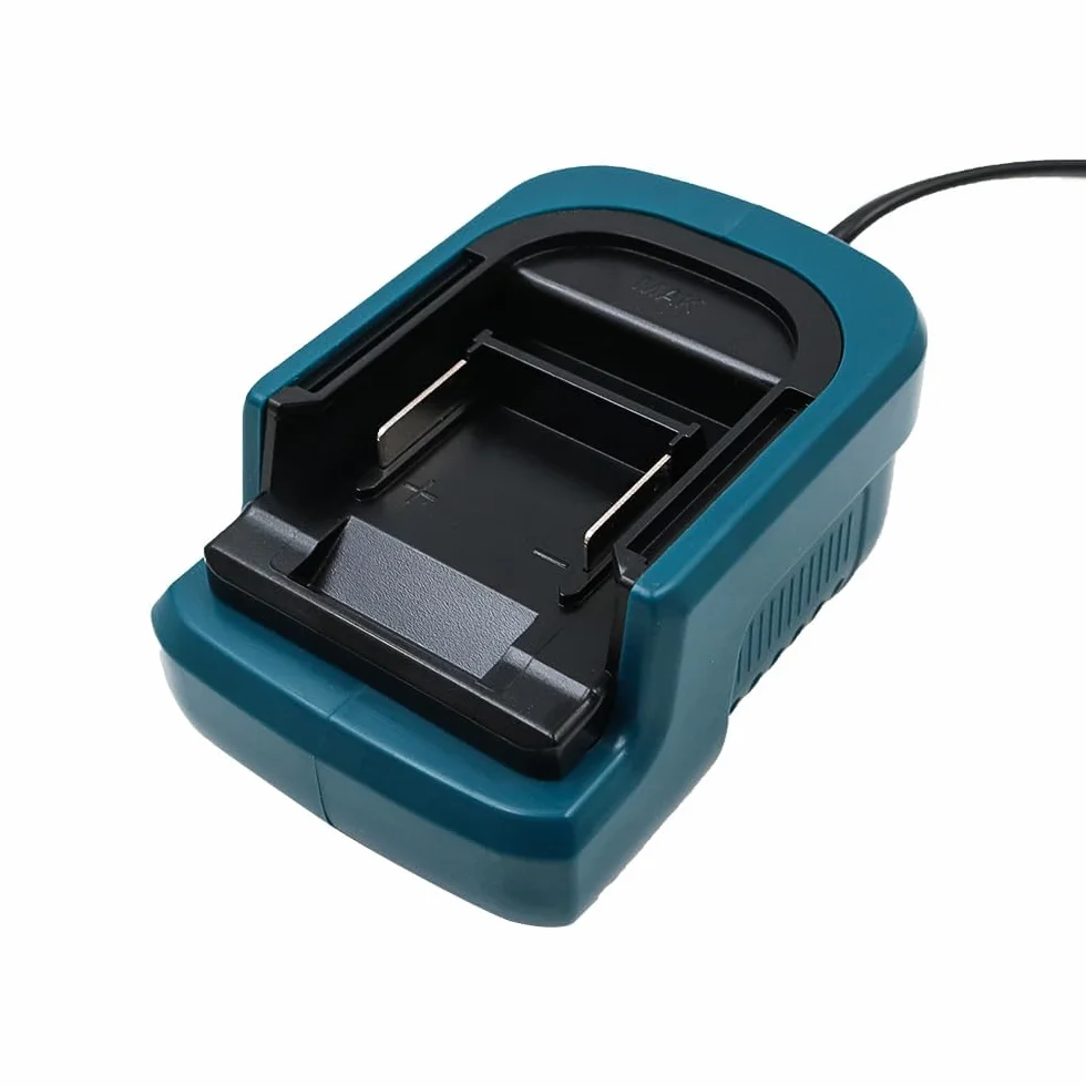 Namvo Mini litowa ładowarka do akumulatorów Makita 18 V, kompatybilna z BL1850B, BL1860, BL1830, BL1840, BL1815
