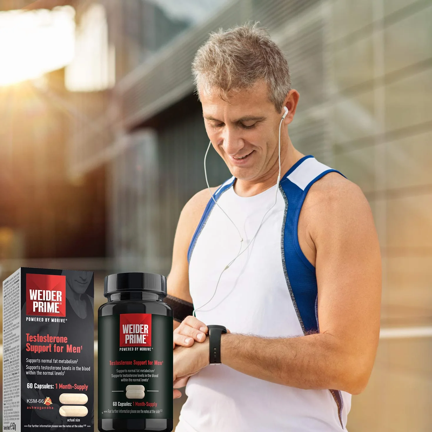 WEIDER Prime Testosterona Hombre kapsułki 60 kaps.