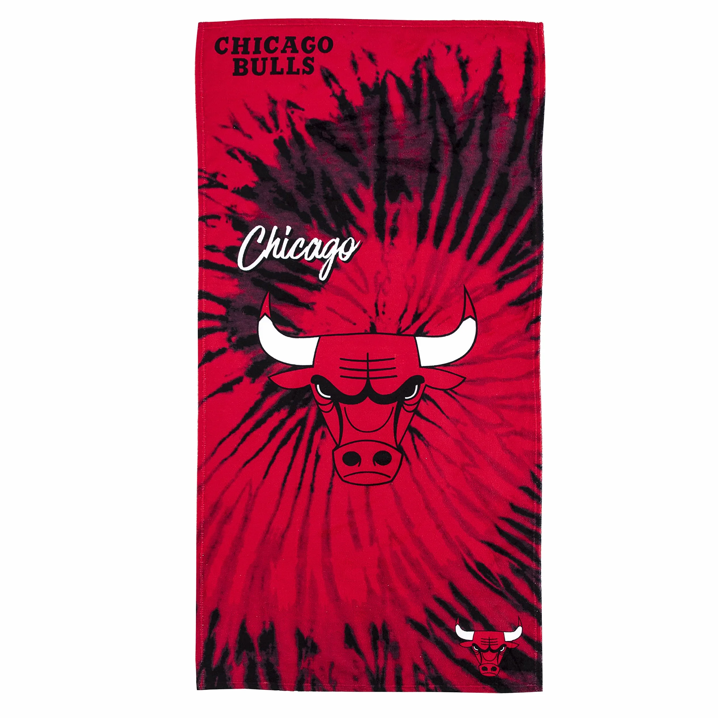 Northwest NBA Chicago Bulls Unisex - ręcznik plażowy dla dorosłych, 76 cm x 152 cm, psychodeliczny