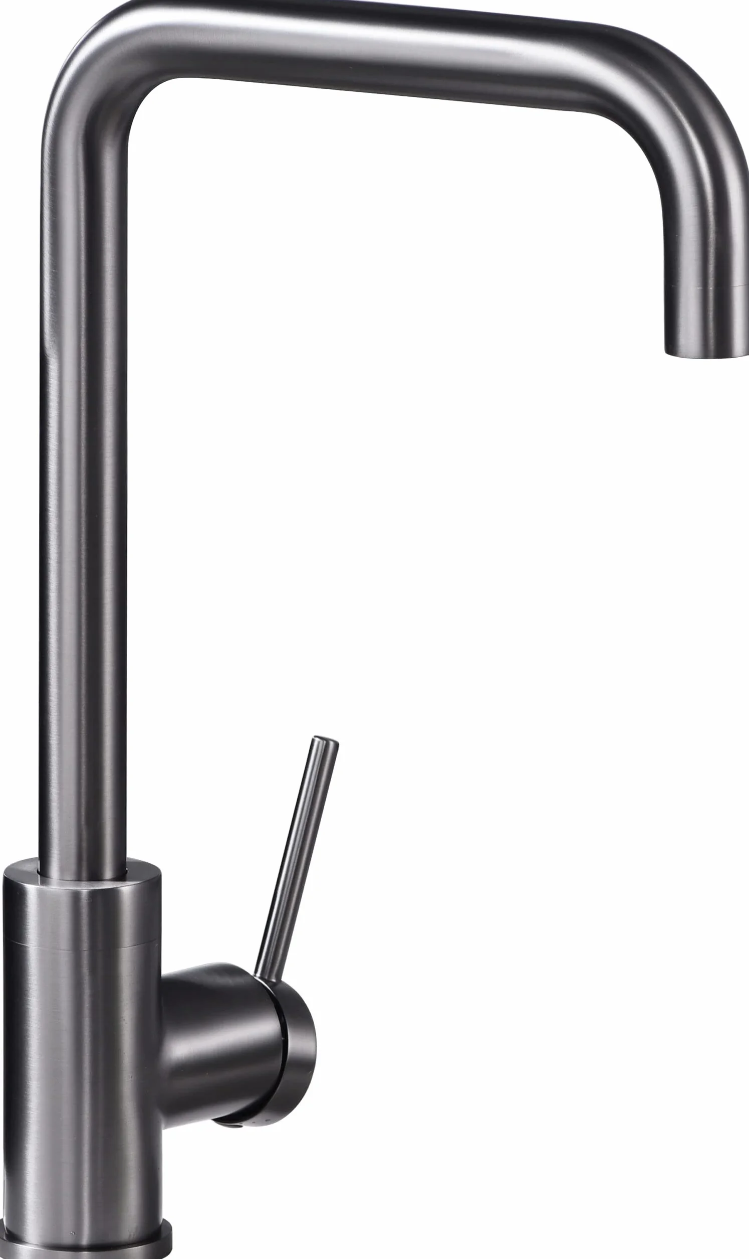 IMEX bateria kuchenna z ceramicznym wkładem do zlewozmywaka Ø 35 mm, seria LOIRA - Black Gun Metal - GCR004/BGM