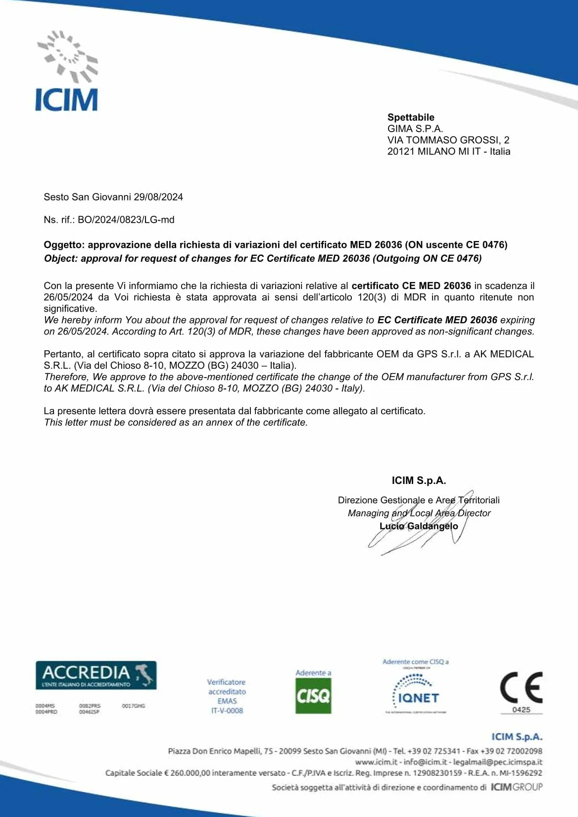GiMa pulsoximetr OXY-4, niebieski