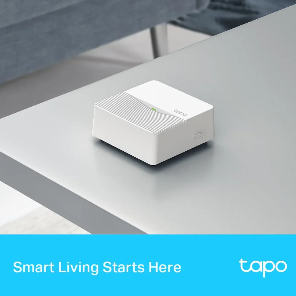 Tapo Smart Hub z dzwonkiem, hubem + alarmem, podłącz do 64+4 urządzeń, 19 opcji dzwonka, nie wymaga okablowania, pamięć MicroSD (do 512 GB), biały (Tapo H200)