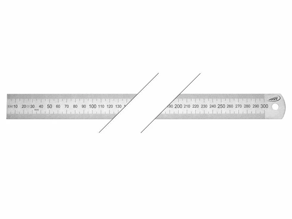 Helios-Preisser Stalowa Miarka Giętka 500 x 30 x 1,0 mm