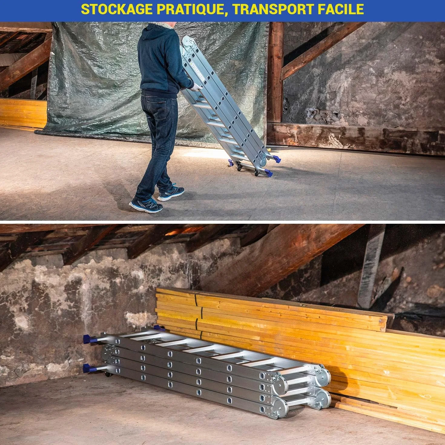 Stavalance4x6 Drabina przegubowa