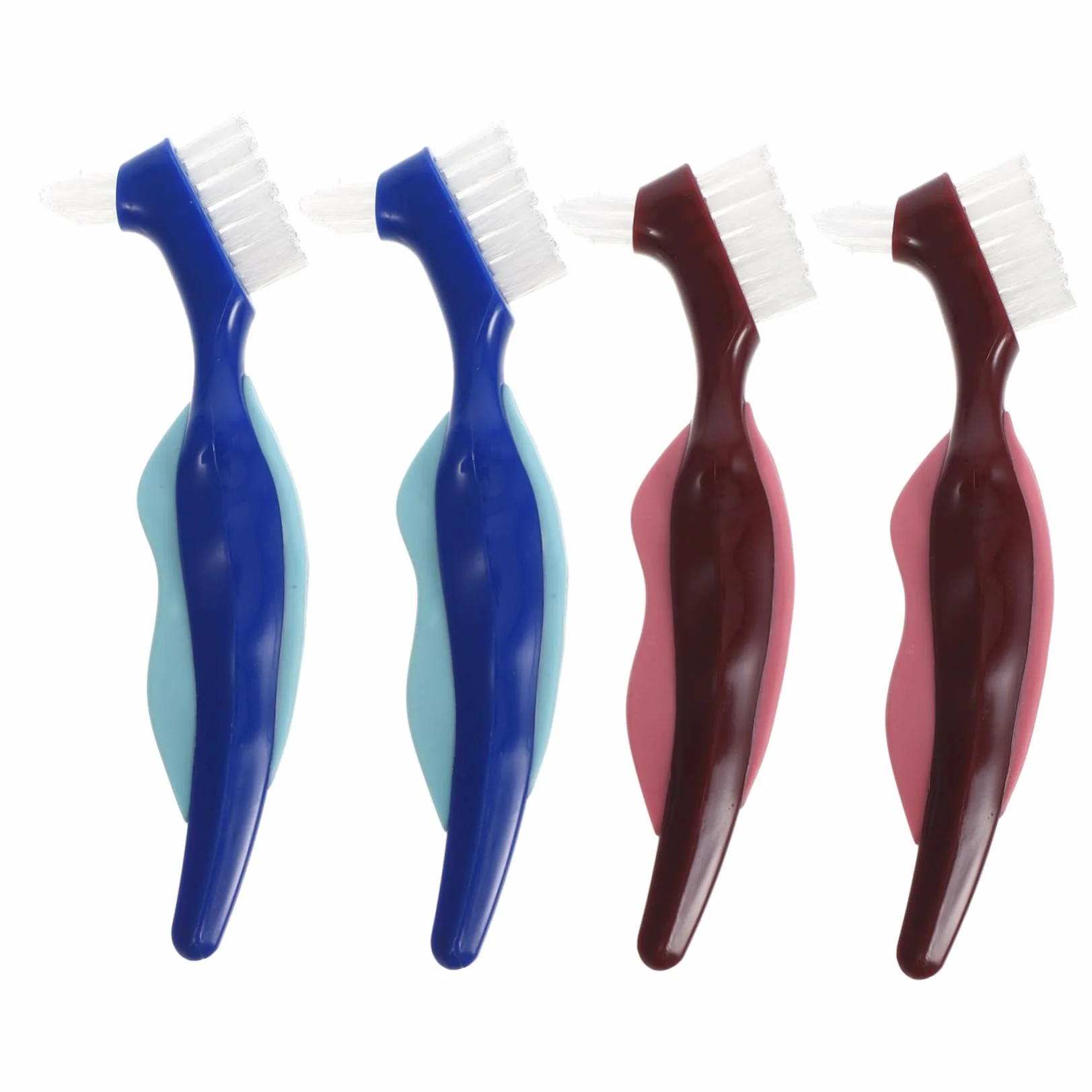 FRCOLOR 4 Sztuki Dwustronnej Szczotki Do Czyszczenia Aparatów Ortodontycznych Szczoteczki Do Zębów Łatwe Czyszczenie