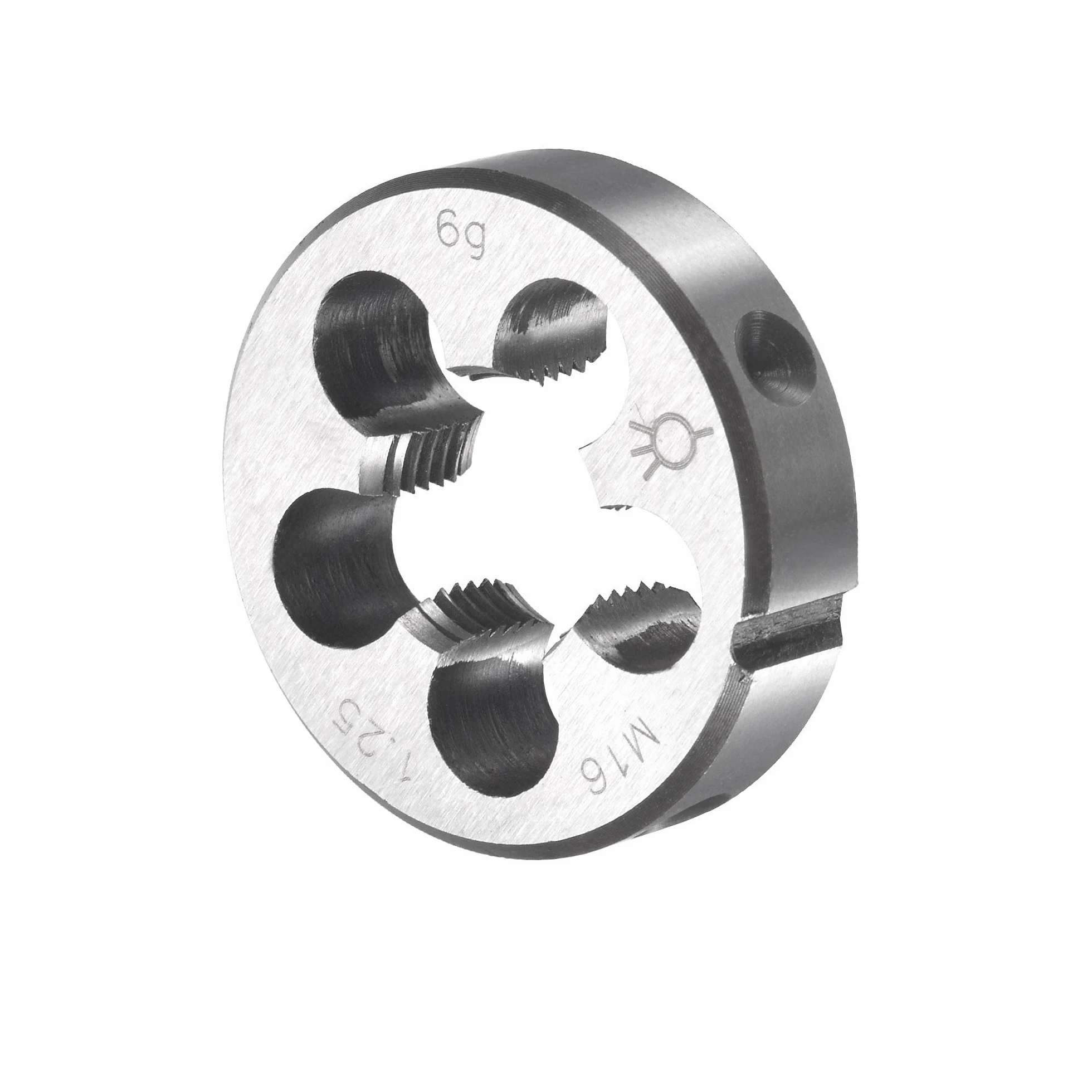 Zestaw gwintowników i narzynek metrycznych M16 x 1,25 mm, gwintownik maszynowy z okrągłą narzynką, zestaw gwintowników i narzynek do naprawy gwintów śrub nakrętkowych