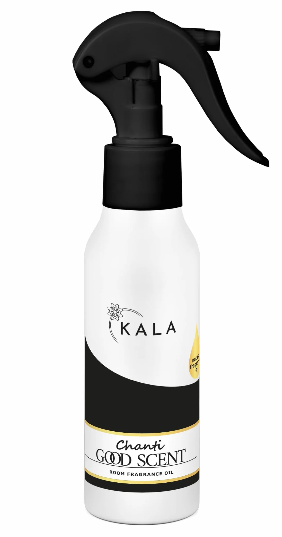 KALA - Odświeżacz Powietrza Spray Chanti, Neutralizujący i Trzymający Zapachy do 48h, 100ml