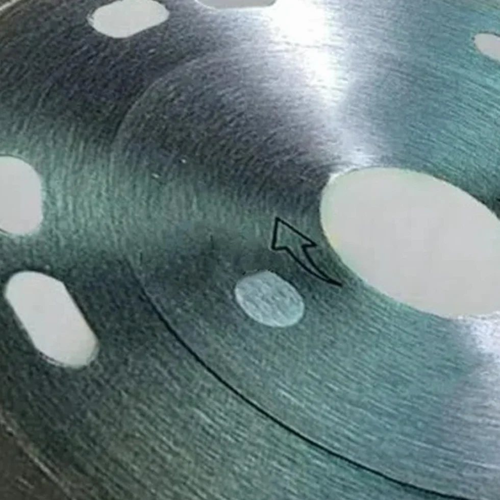 Brzeszczot diamentowy do cięcia na sucho do szlifierki kątowej, 22,23 mm x 125 mm, precyzyjna tarcza do cięcia kamienia, płytek i cegieł