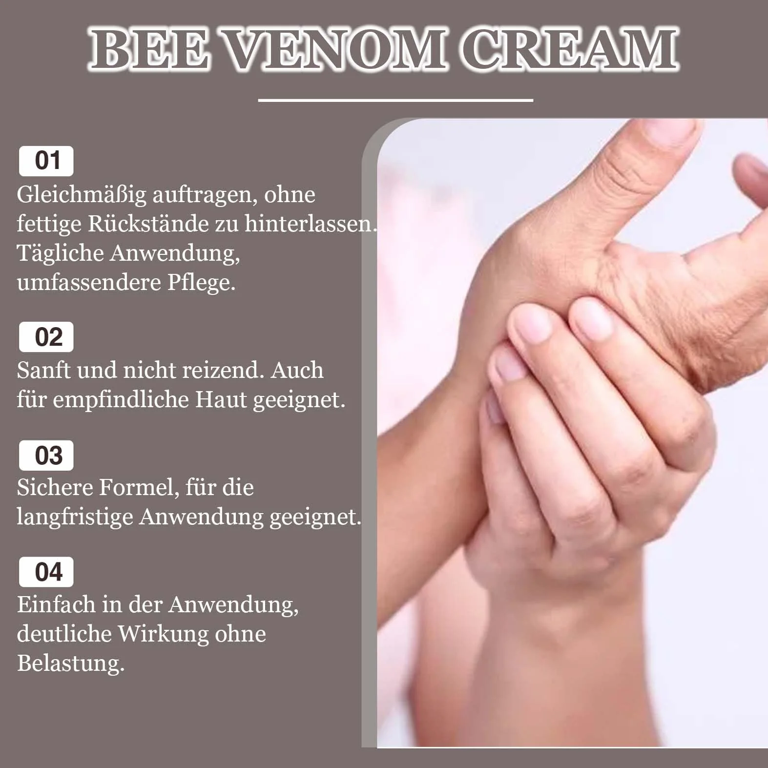 Bee Venom Joint Cream krem z jadem pszczelim do stawów 2 sztuki
