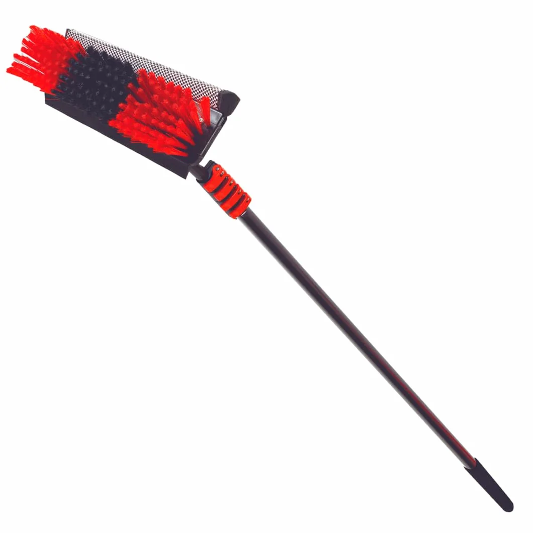 Teleskopowa miotła do czyszczenia Starlyf Telescopic Hydrocleaner, 4.6 MTS, zasilana wodą Dozownik mydła, Panele słoneczne, Mycie ciężarówek, Okna, Billboard