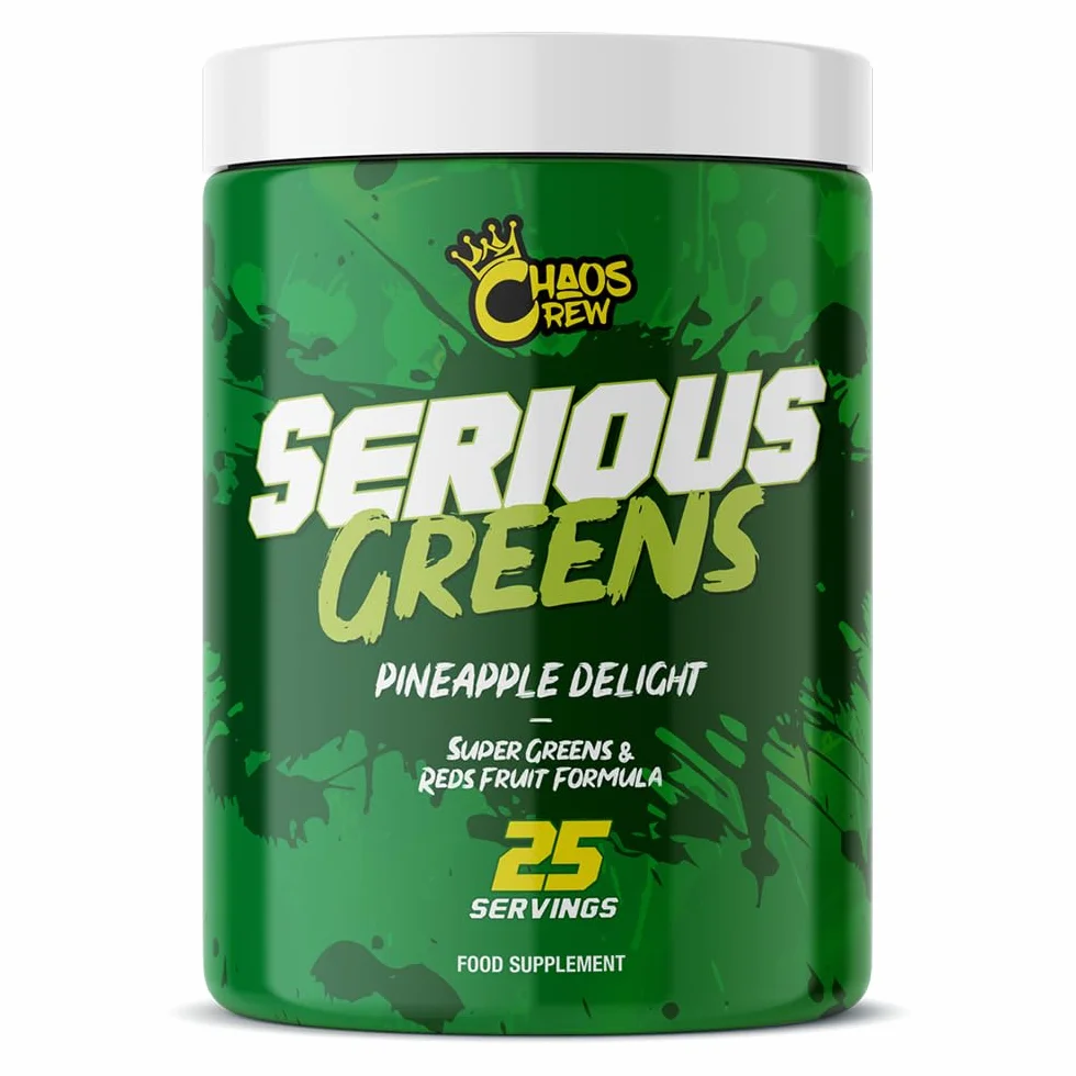 Chaos Crew Serious Greens Pineapple 25 count