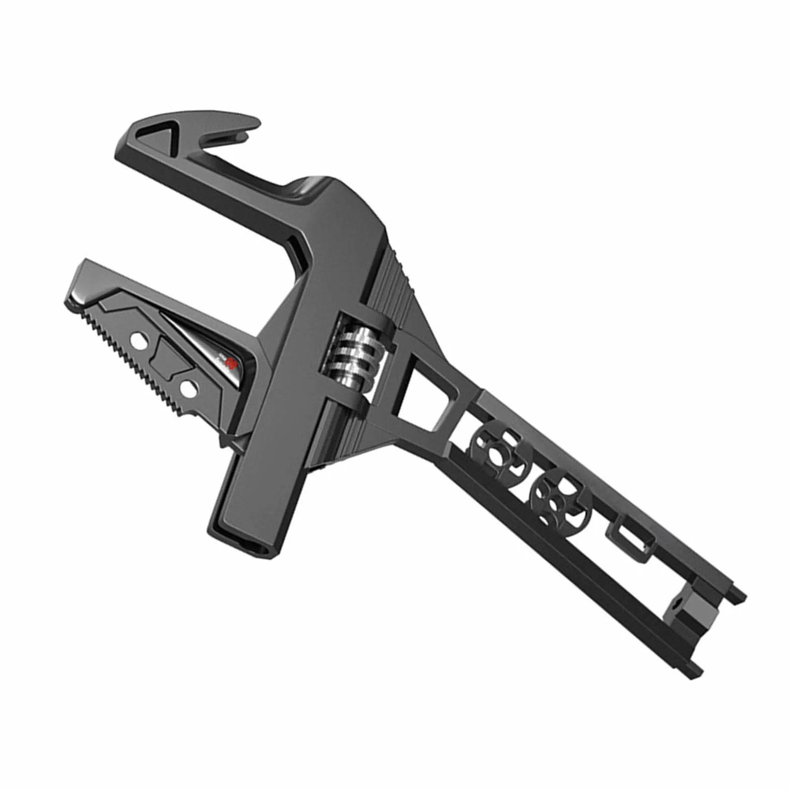 Regulowany szeroki klucz hydrauliczny 10 w 1 szeroki otwór krótki uchwyt klucz łazienkowy do hydrauliki narzędzie do rur wodociągowych