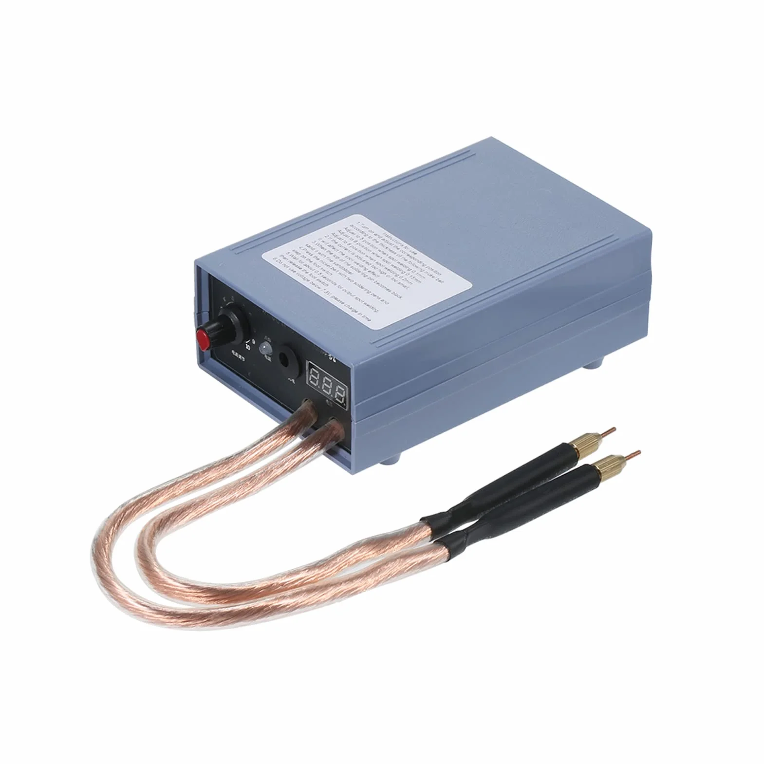 Weytoll automatyczna spawarka punktowa 5000 W, wydajna spawarka punktowa 0-800 A, regulowany spot spawarka do akumulatora 18650 z 1 m czystego niklu