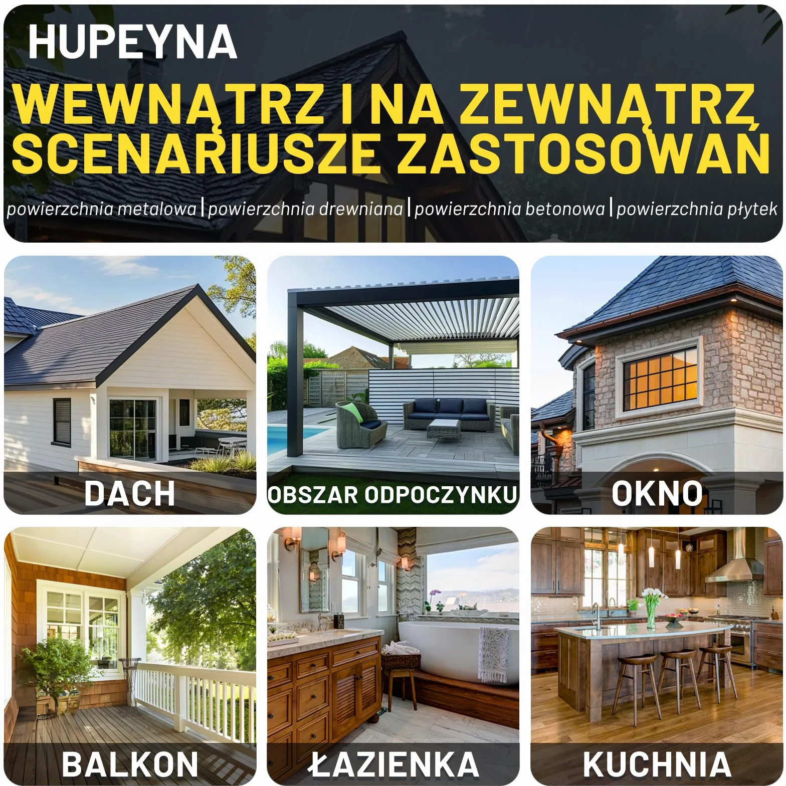 Niewidoczny wodoodporny środek, Hupeyna Wodoodporny uszczelniacz, wodoodporny klej, przezroczysty wodoodporny środek powlekający, przezroczysty wodoodporny klej do wnętrz i na zewnątrz 5KG