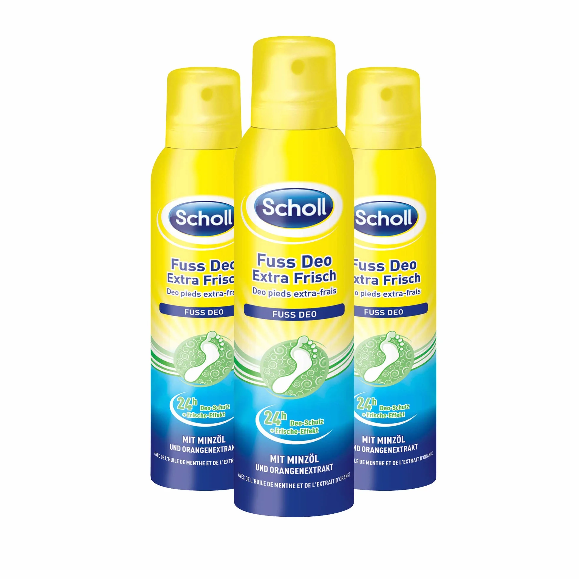 Scholl Fresh Step Extra Frisch spray do stóp 3 x 150 ml