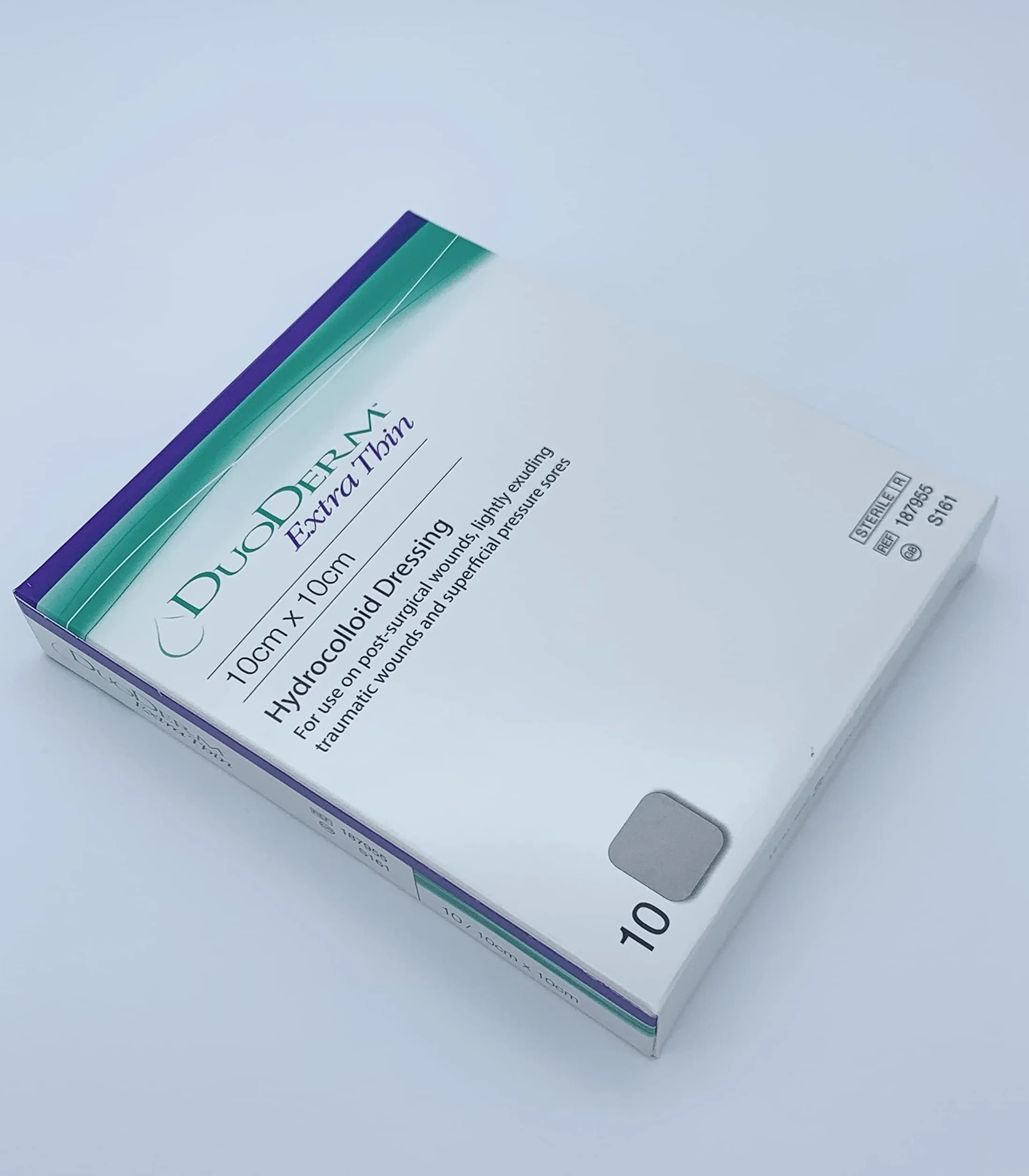 DuoDerm opatrunek hydrokoloidowy cienki 10 cm x 10 cm opakowanie 10 sztuk