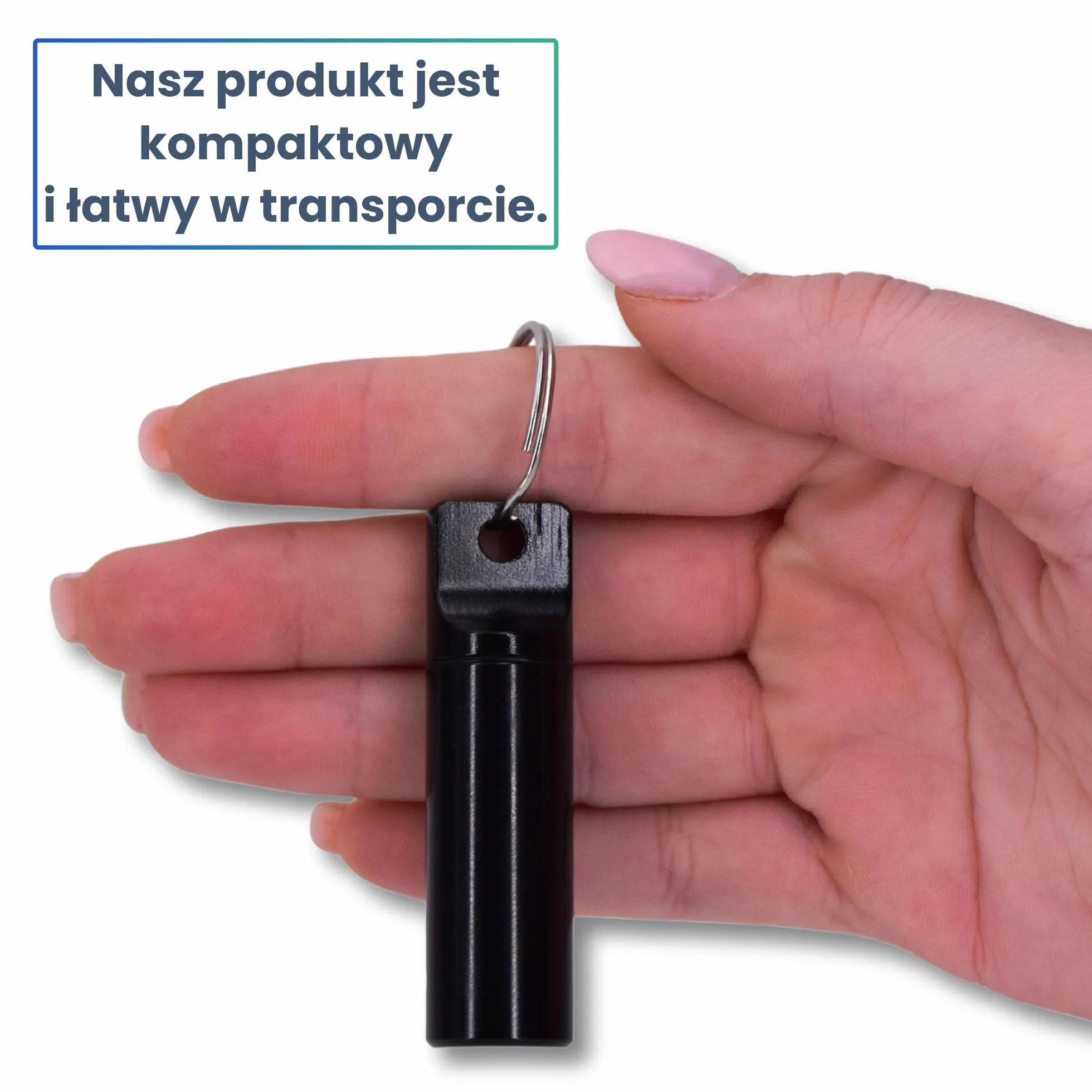 MED-PC1-N Kompaktowy organizer na tabletki aluminiowy podróżny fioletowy