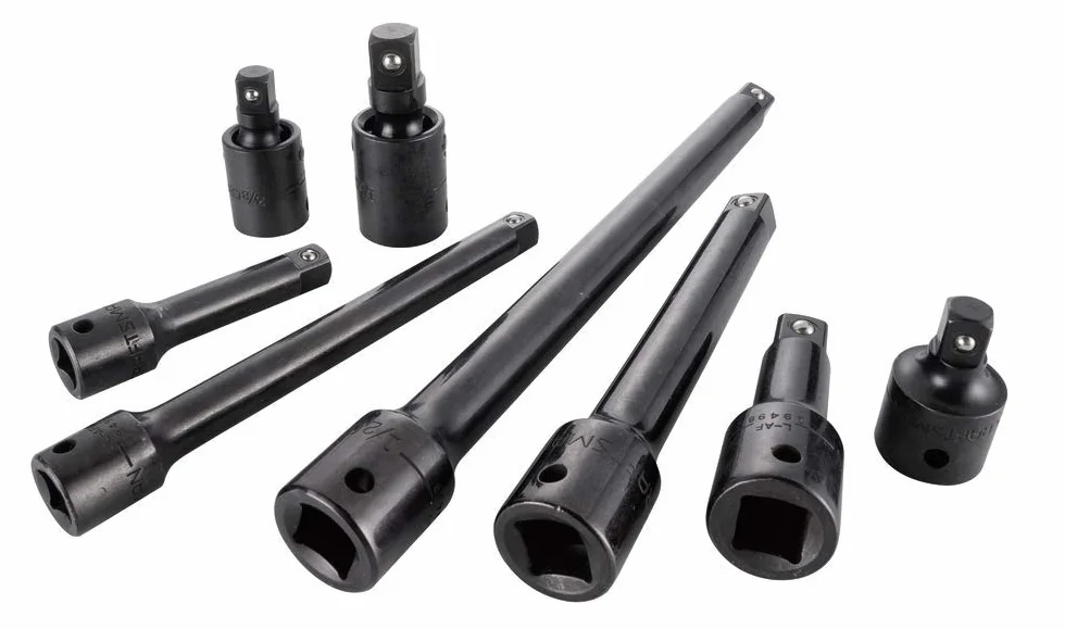 Craftsman CMMT15358 zestaw rozszerzeń kluczy nasadowych, zestaw adapterów nasadowych, odporny na uderzenia, 8 sztuk