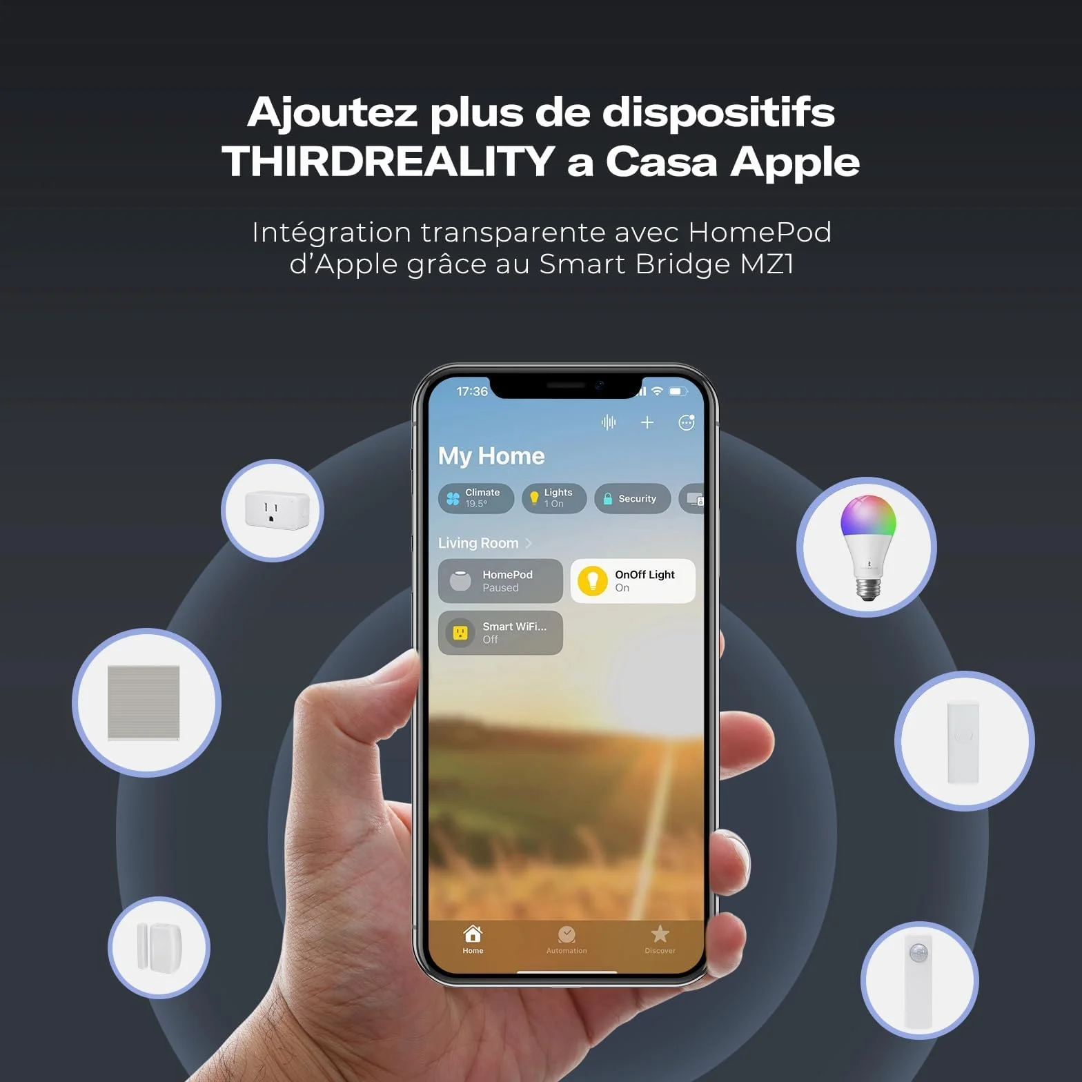 THIRDREALITY Zigbee A19 inteligentna kolorowa żarówka ZL4 4-pak E27, kompatybilna z Home Assistant, SmartThings, Aeotec, Homey, Hubitat, Echo