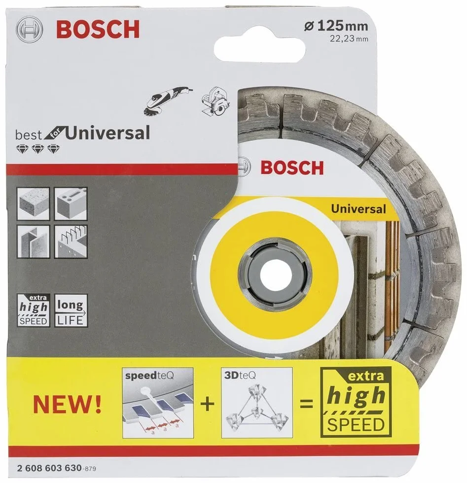 Bosch Profesional TARCZA DIAM NEW UNIV*** 125X22.23