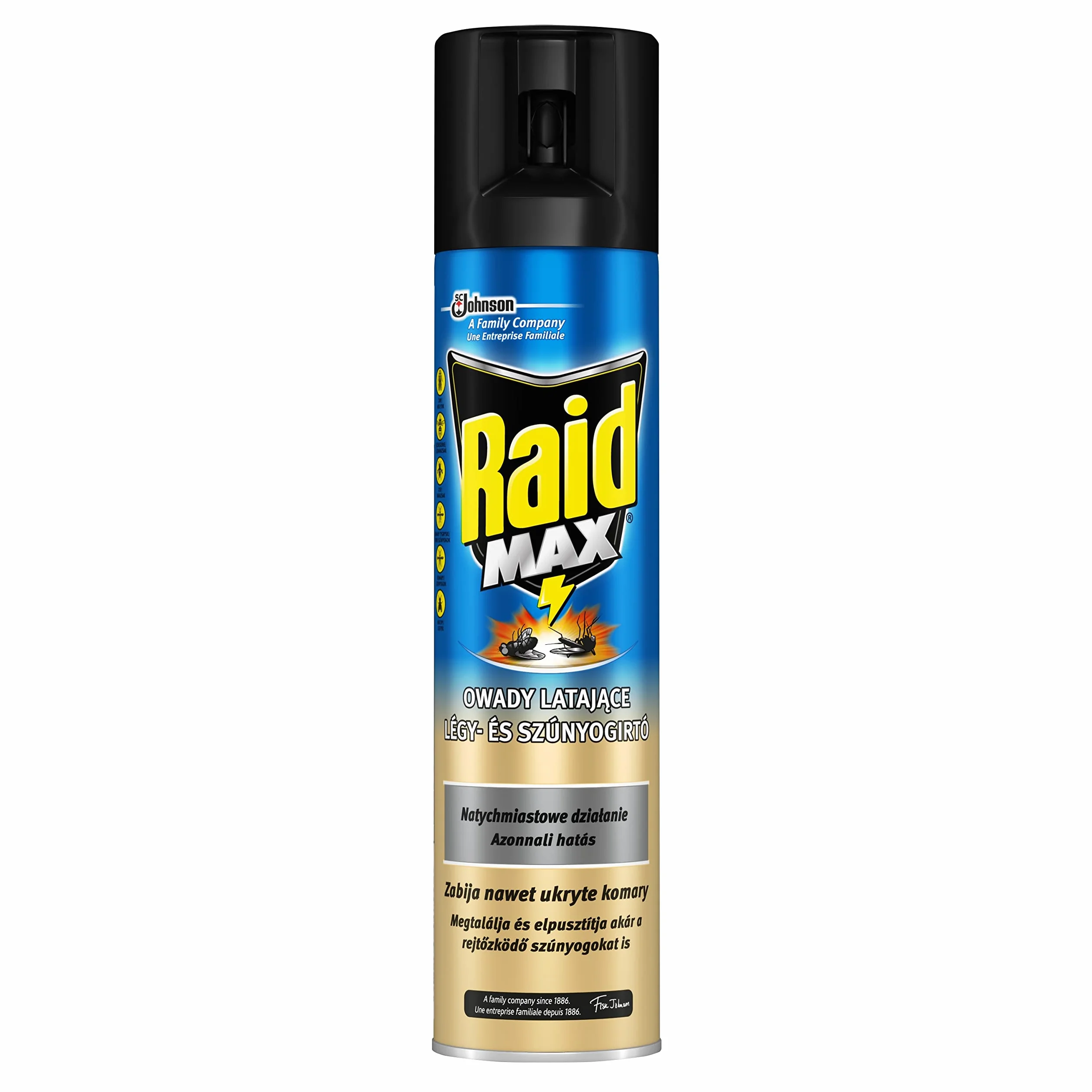 Raid Owady Latające Spray na Owady, 300 ml