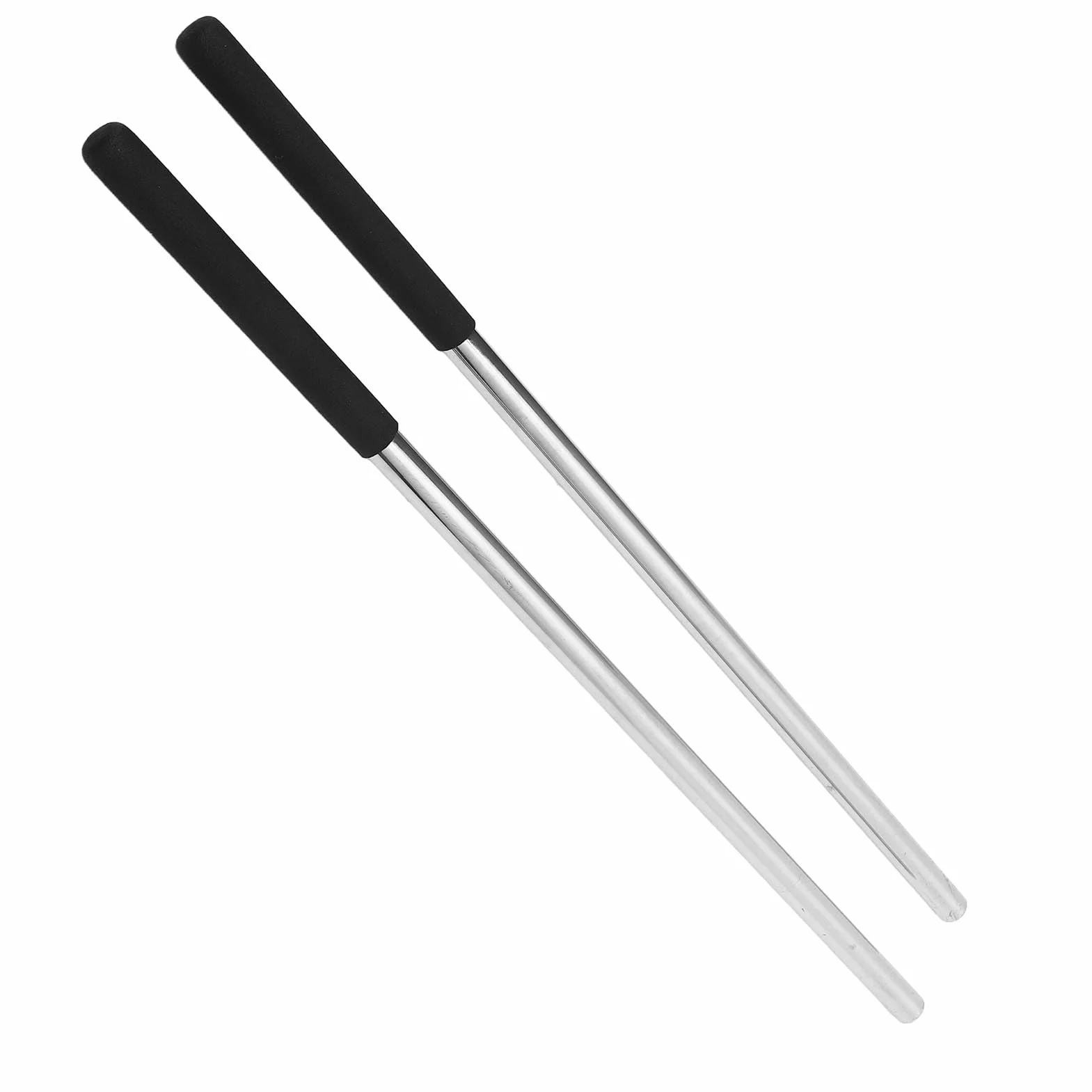 Aramox Garage Door Torsion Spring Winding Bars, 2Pcs Alloy Steel Winding Rods with Anti Slip Handle, 1/2in Diameter 17.2in