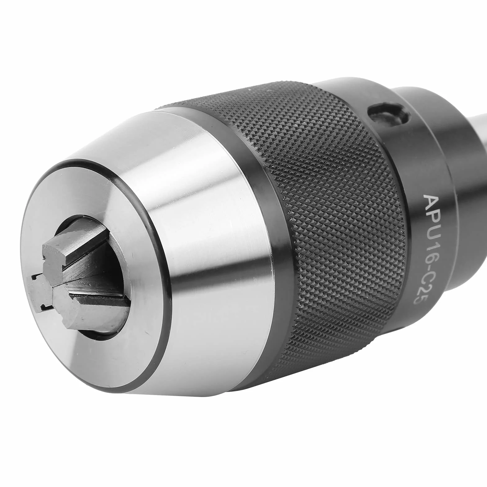 Uchwyt wiertarski Zintegrowana samozaciskowa frezarka z chwytem prostym Tuleja zaciskowa APU16 C25 Wysoka precyzja 0,08 mm Zakres mocowania 1 13 mm dla frezarki Przetwarzanie