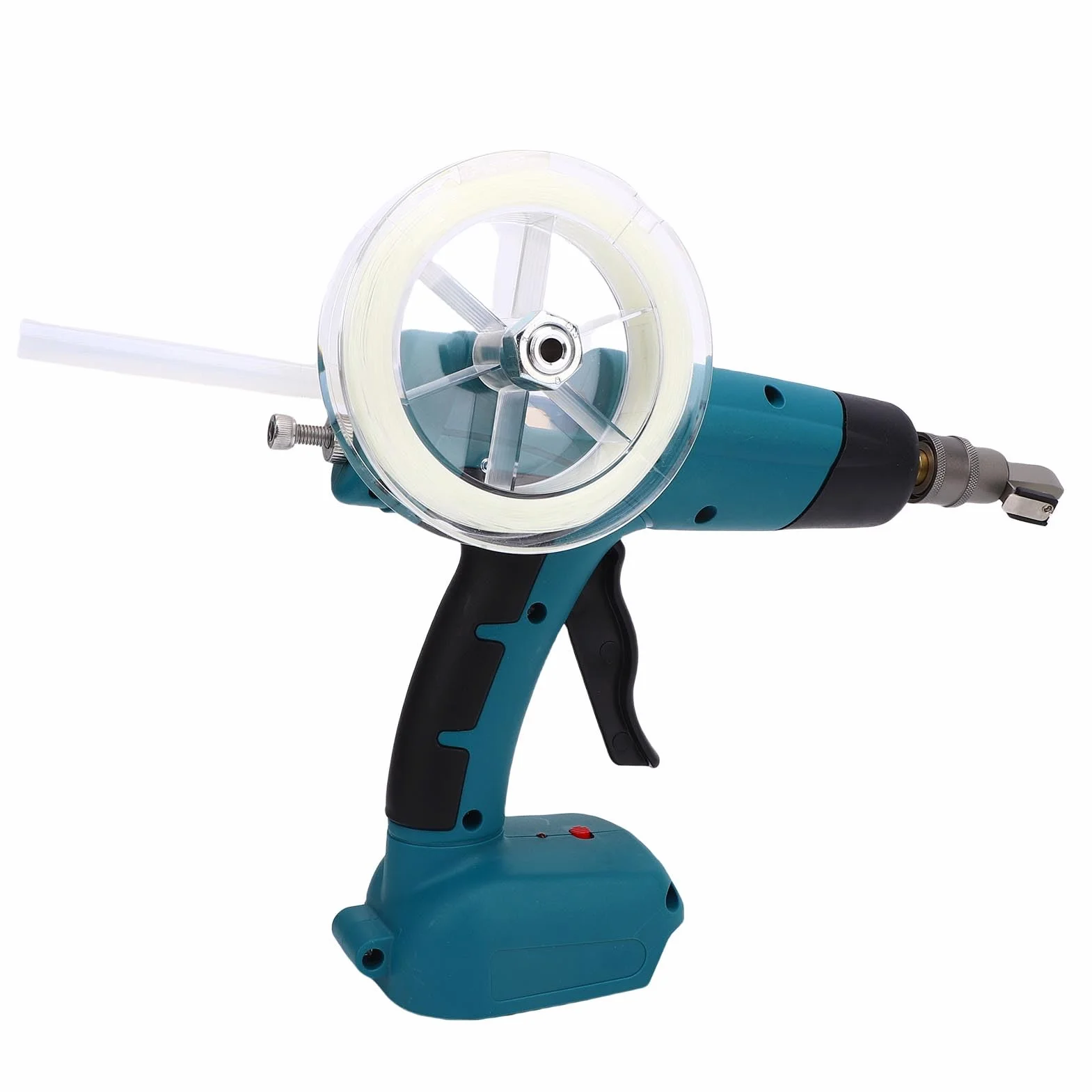 Hyuduo Pistolet do Klejenia Kabli światłowodowych FTTR Bezprzewodowy Pistolet do Klejenia Kabli światłowodowych ABS 428F Szybkie Podgrzewanie Kleje w Sztyfcie 11 Mm Instalacji Trasowania Włókien