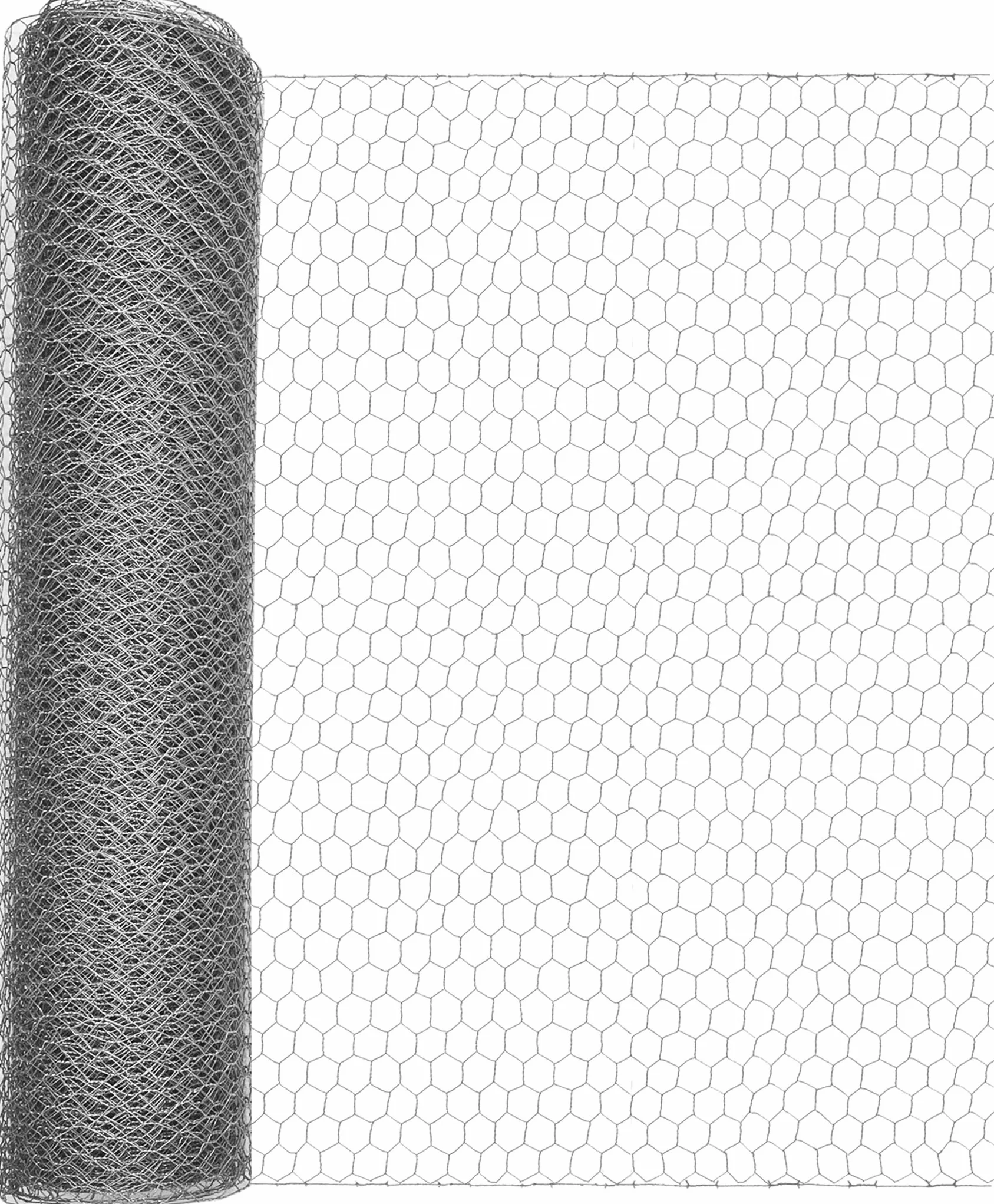 Windhager siatka ocynkowana sześciokątna 25 mm 10 x 1 m x 0,8 mm dla małych zwierząt