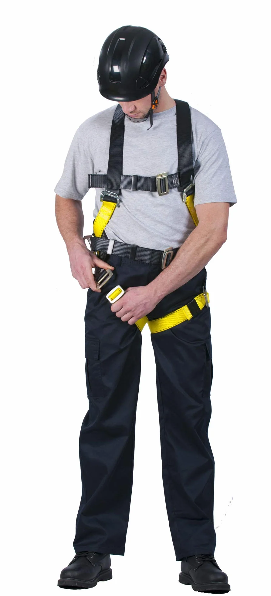 Portwest FP15 Dwupunktowe Szelki Comfort Plus, Czarny