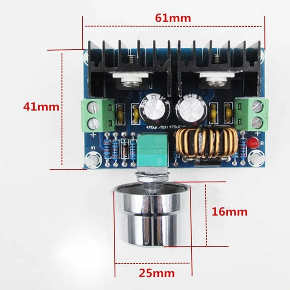 XL4016E1 DC 4-40 V do DC 1,25-36 V 8 A Buck Converter regulator napi?cia 36 V 24 V 12 V do 5 V High Power Efficiency Step Down Converter zasilacz