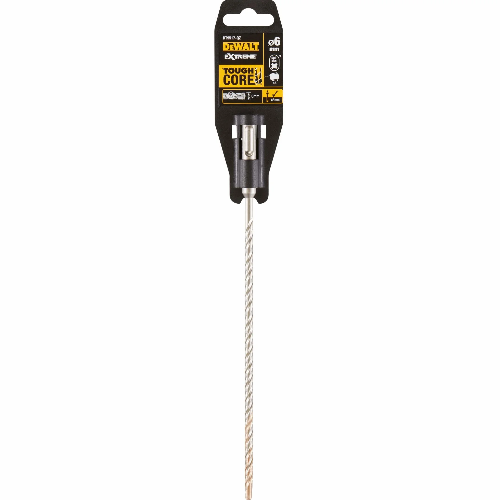 Wiertło udarowe SDS-Plus 6x260/200 Extreme 2 DT9517 DeWalt