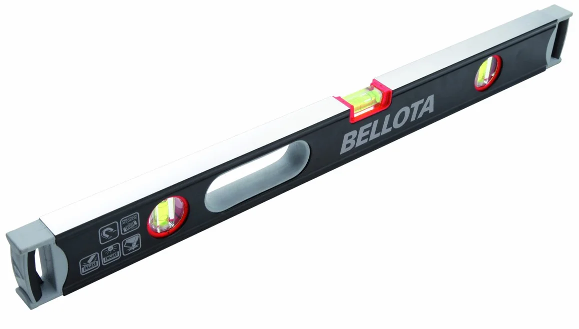 BELLOTA 50107 m-80 bardzo mocna stalowa rura poziomica 80 cm