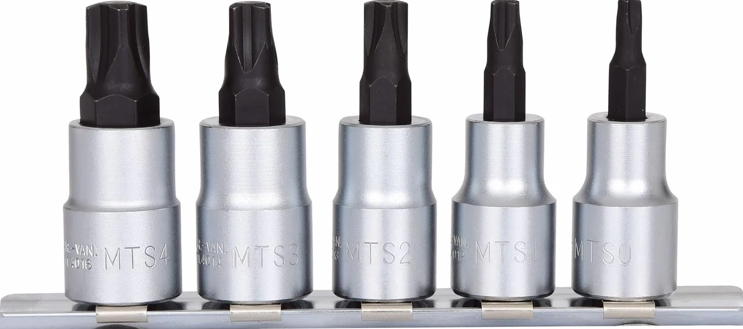 KS Tools 911.4010 3/8" Zestaw gniazd bitu do śrub MTS MORTORq®, 5-szt