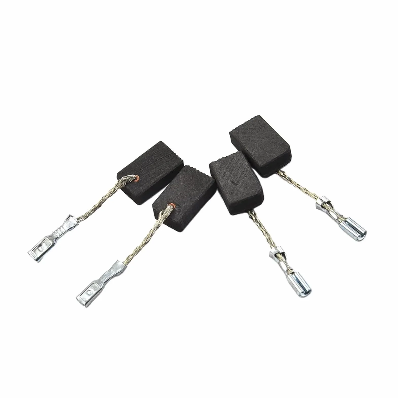 10 szt. szczotki węglowe do szlifierki kątowej WQ 1400/WQ 1000/WQ 5 * 10 * 16 mm wiertarka elektryczna szczotki węglowe z włókna węglowego elektronarzędzie