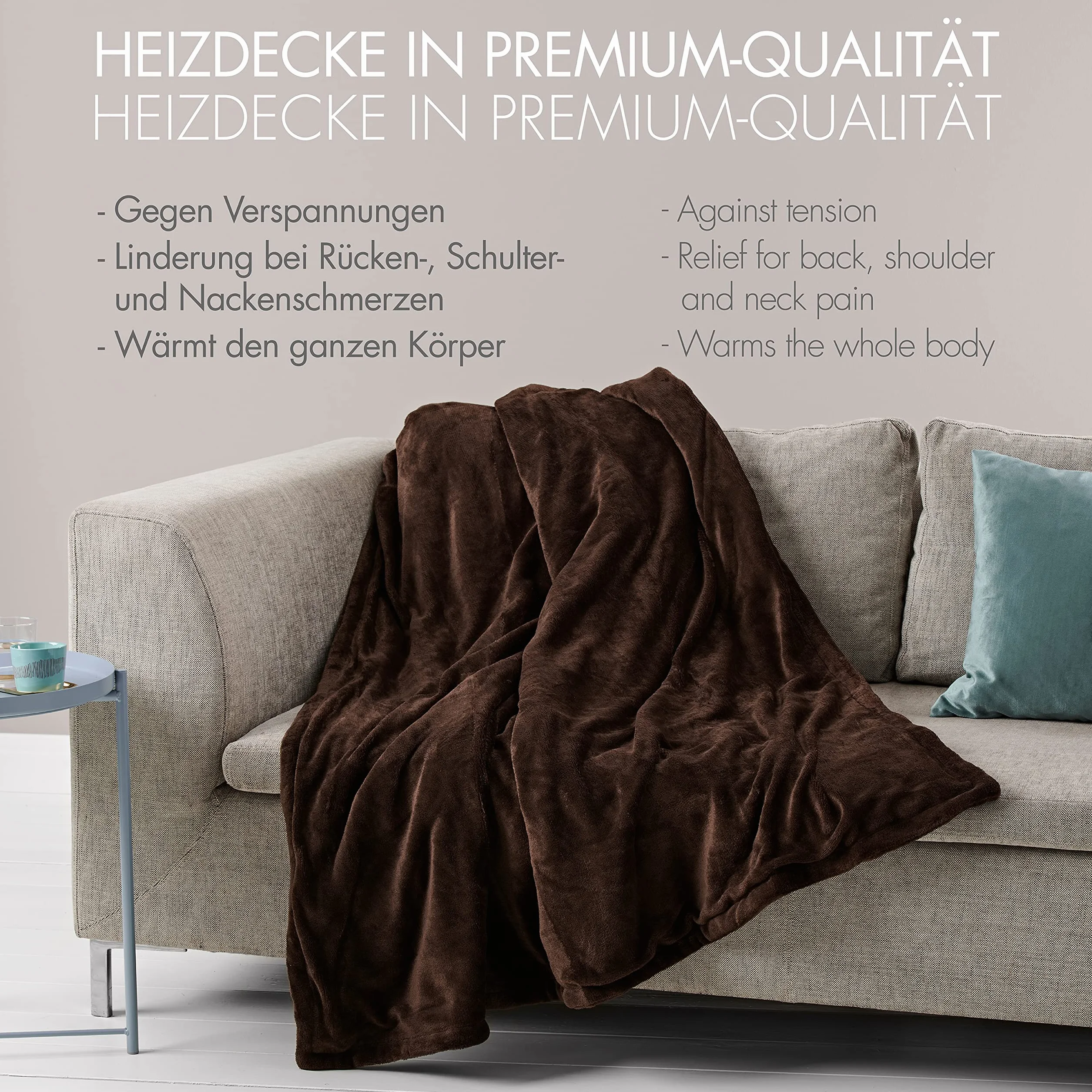 Promed Koc Grzewczy 180 x 130 cm Brązowy