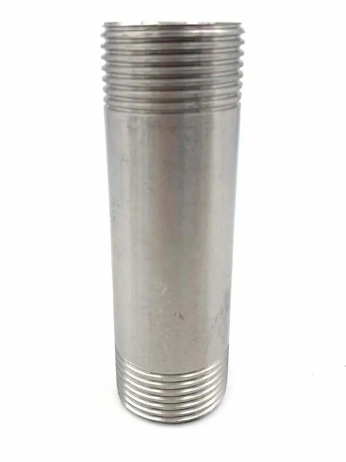 Adaptery do przyłączy rurowych Długość 100/150/200/300 mm 1/4" 3/8" 1/2" 3/4"-2” Gwint męski BSP Długi nypel 304 Złącze rurowe ze stali nierdzewnej Adapter gwintowany Rura(300mm Length 1-1/2")