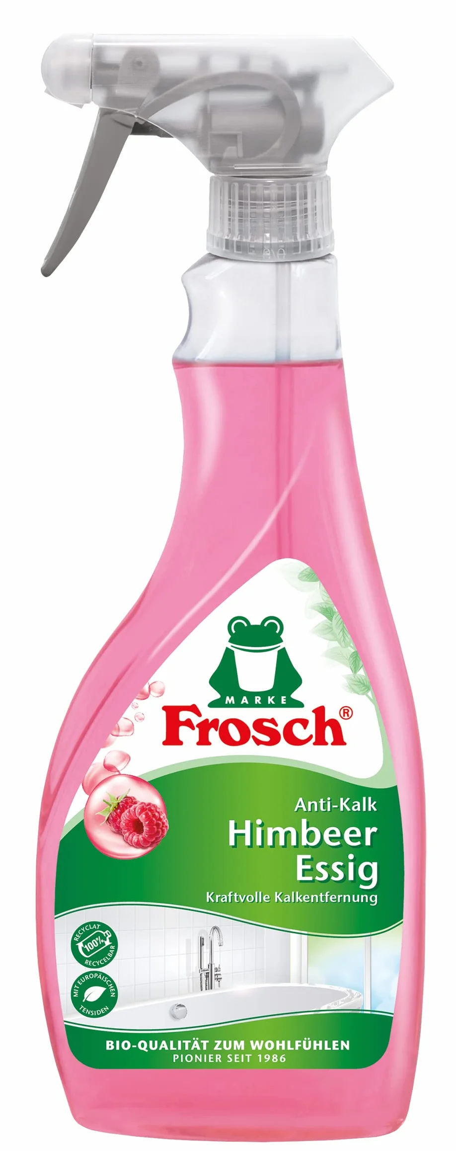 Frosch Środek do czyszczenia antywapiennego ocet malinowy, 0,5 l
