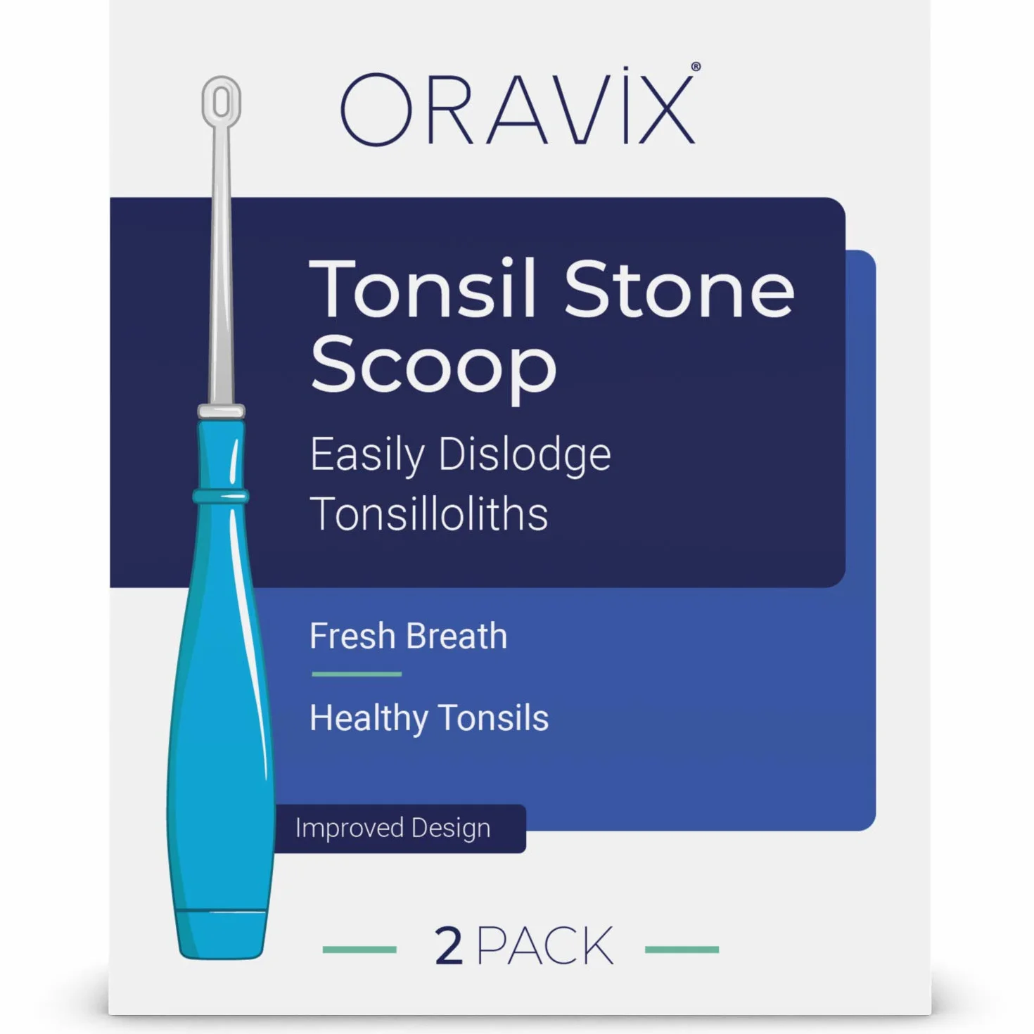 ORAVIX - Tonsil Scoop Pack - 2