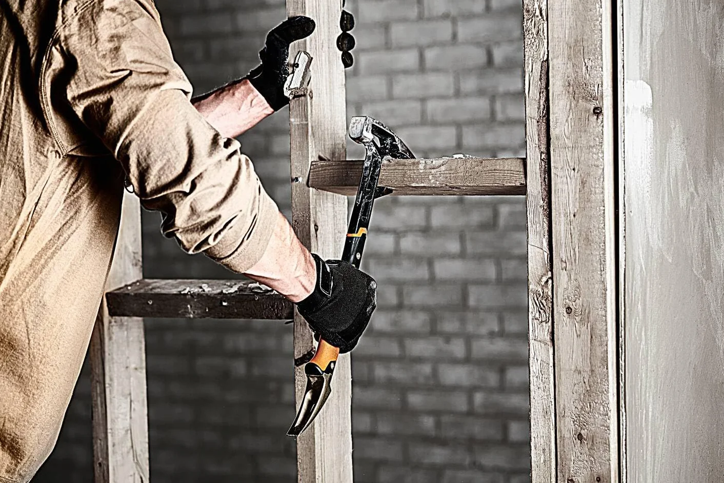 Fiskars Narzędzie do wyburzania IsoCore M, 46,2 cm, 1,38 kg, Czarny/Pomarańczowy