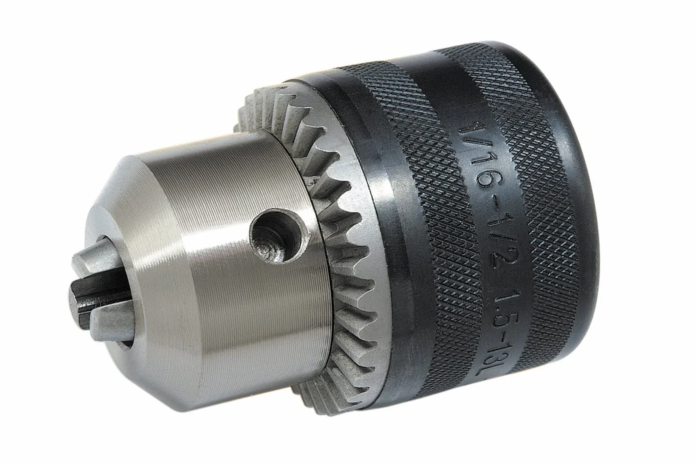 wolfcraft 2645000 Uchwyt wiertarski 1,5-13 mm gwint wewnętrzny obrót prawy/lewy 1/2" x 20 wielokolorowy