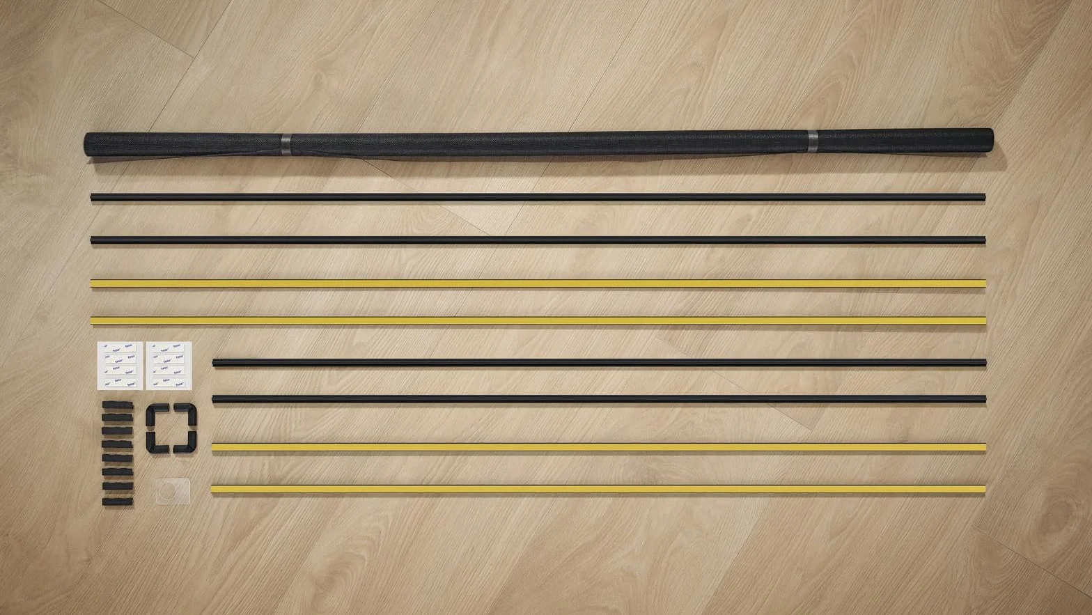 tesa INSECT STOP Clip-on Frame Fly Screen for Window - regulowana rama, siatka z włókna szklanego, klipsy samoprzylepne, antracyt - 100 x 120 cm