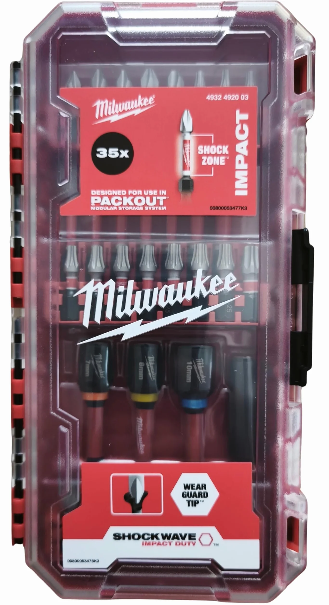 Milwaukee Shockwave Impact DUTY zestaw bitów 35 szt.